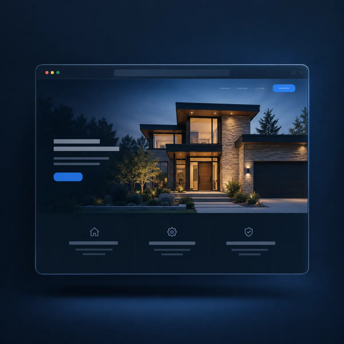 Website design illustration — book a discovery call