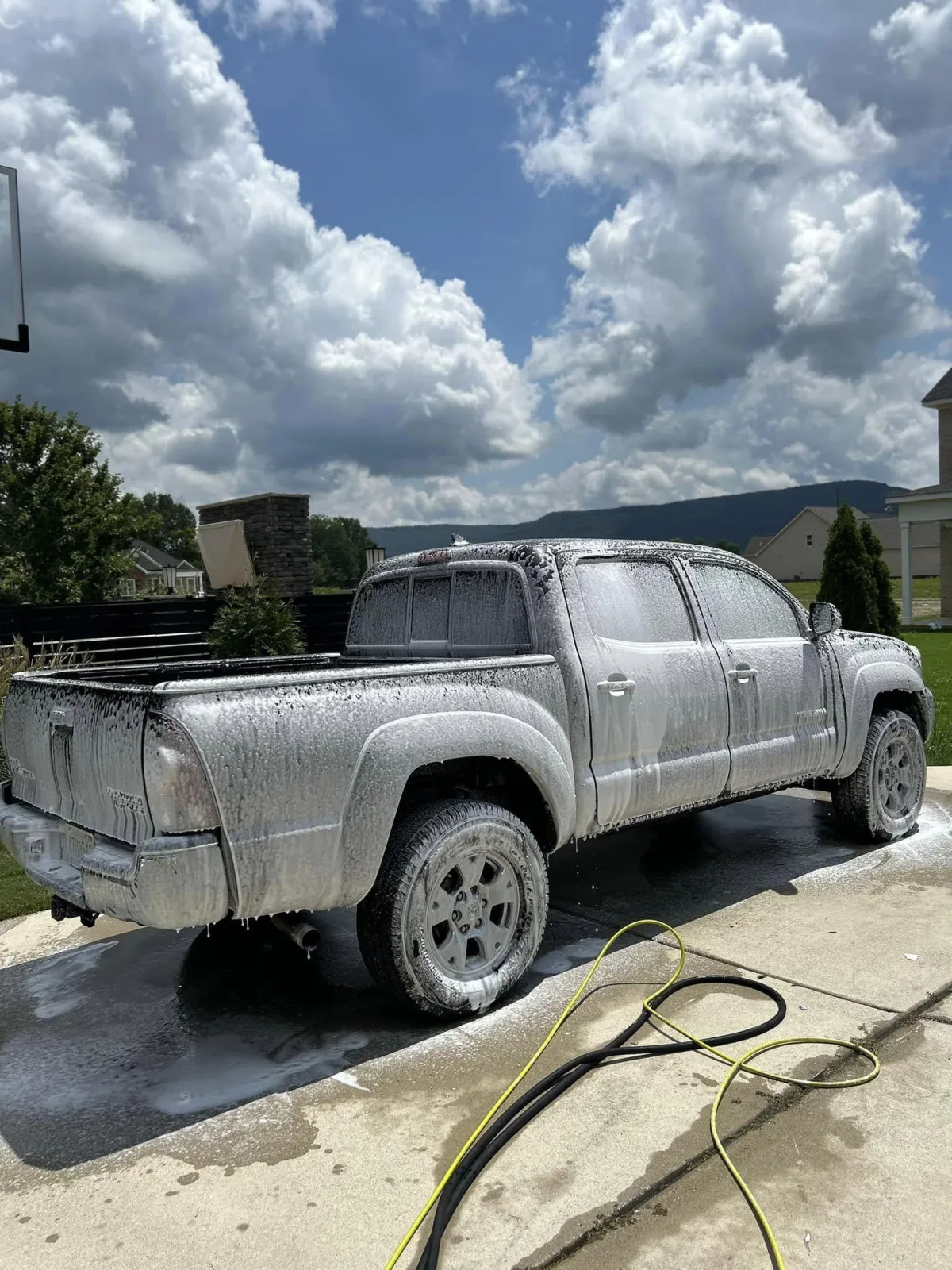 Full Detail on a GMC truck in Colorado