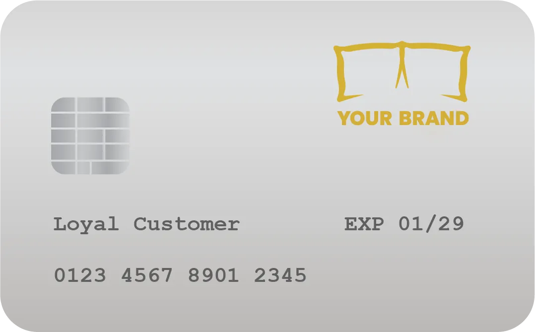 Mock ATM with Golden Isles Mattress Logo