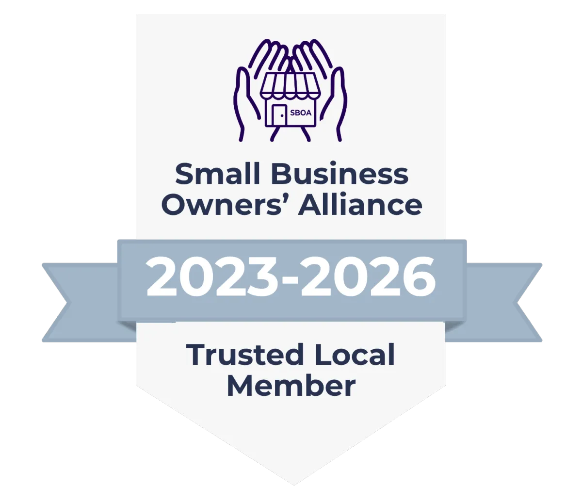 Sall Business Owners Alliance Trusted Local Member Badge