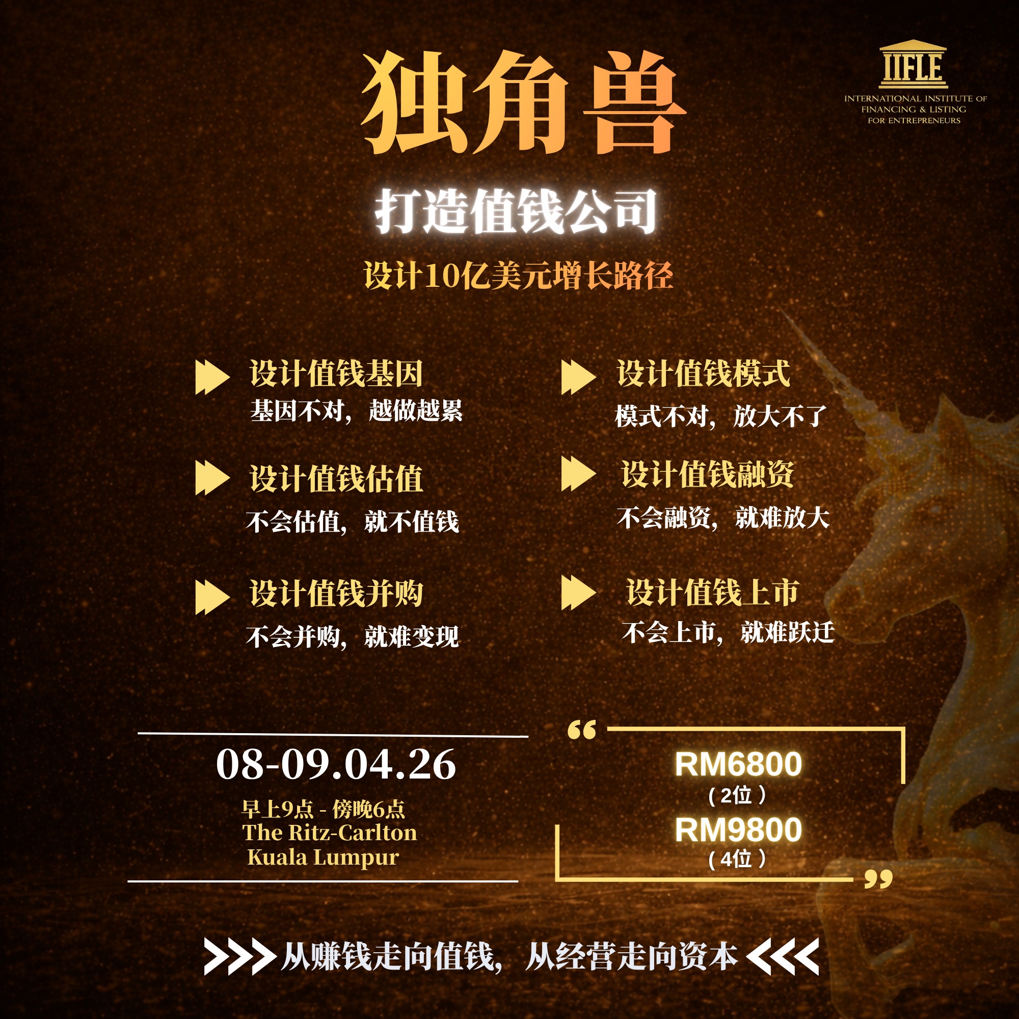 Unicorn · Building a Valuable Company | Two-Day Program Successfully Concluded