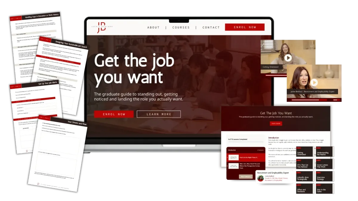 Get The Job You Want Course