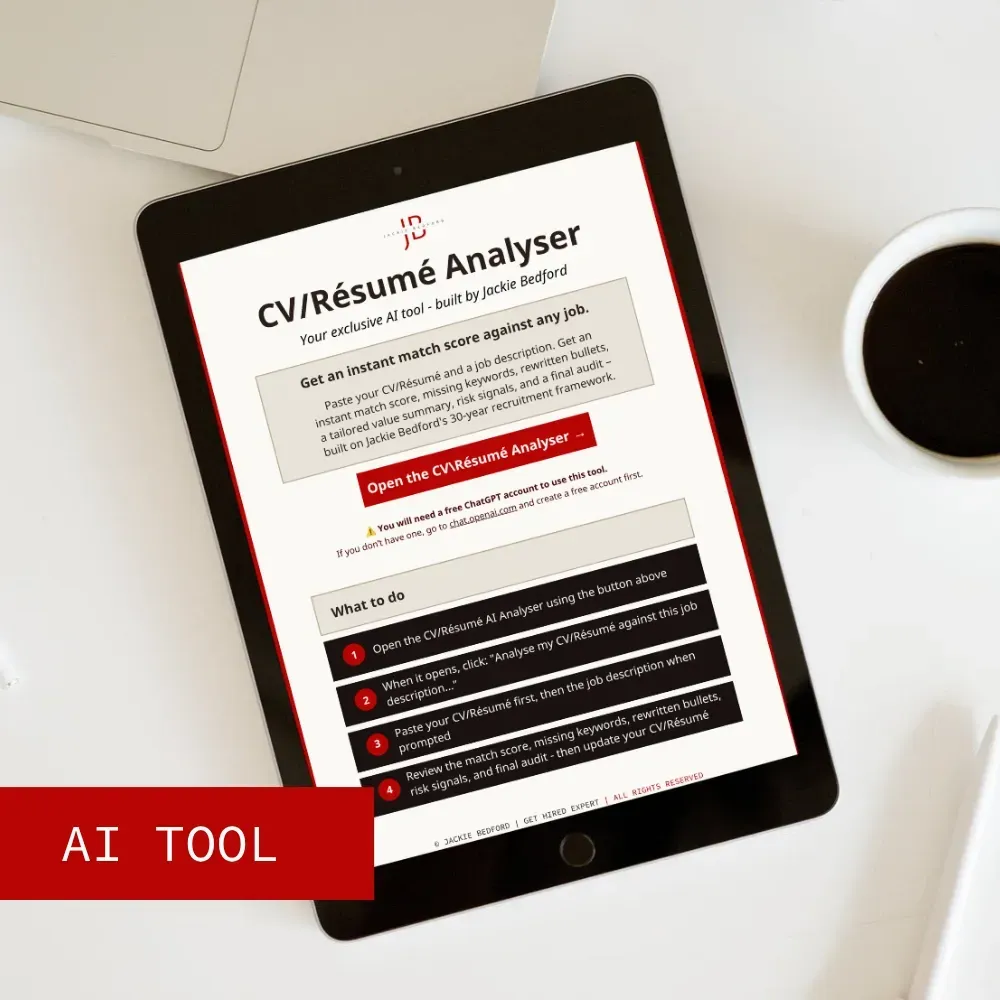 CV/Resume Analyser AI Tool