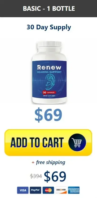 Renew Hearing Support Buy