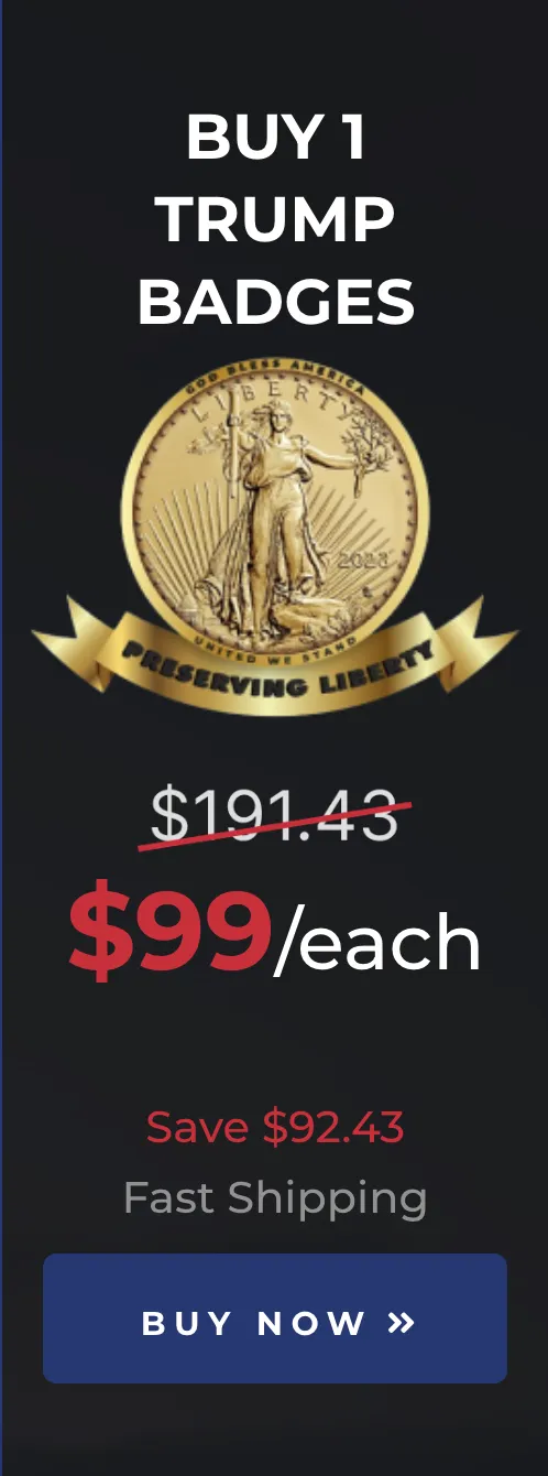 buy Trump Liberty Badge