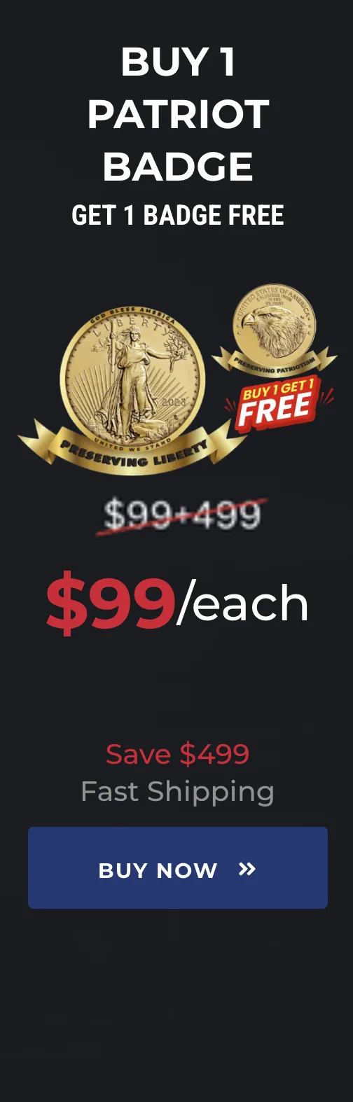 Trump Liberty Badge buy