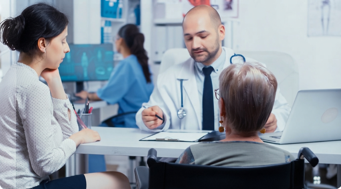 Casa Privée clinical consultation showing physician-led care approach in Miami practice