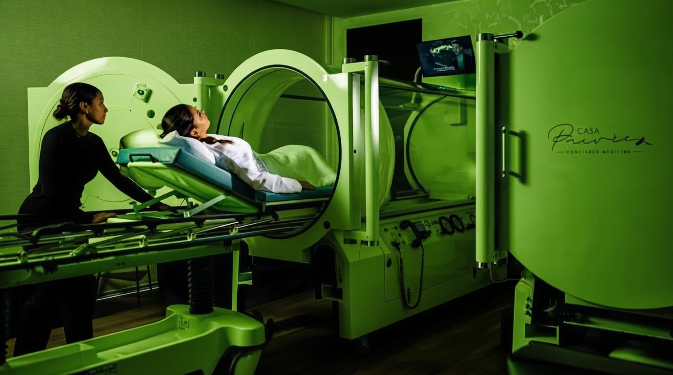 HBOT hyperbaric oxygen therapy for addiction treatment at Casa Privée Miami
