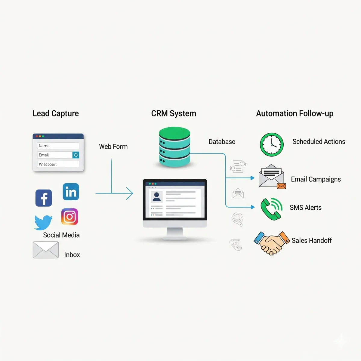 Lead Capture + CRM + Automation Follow Up