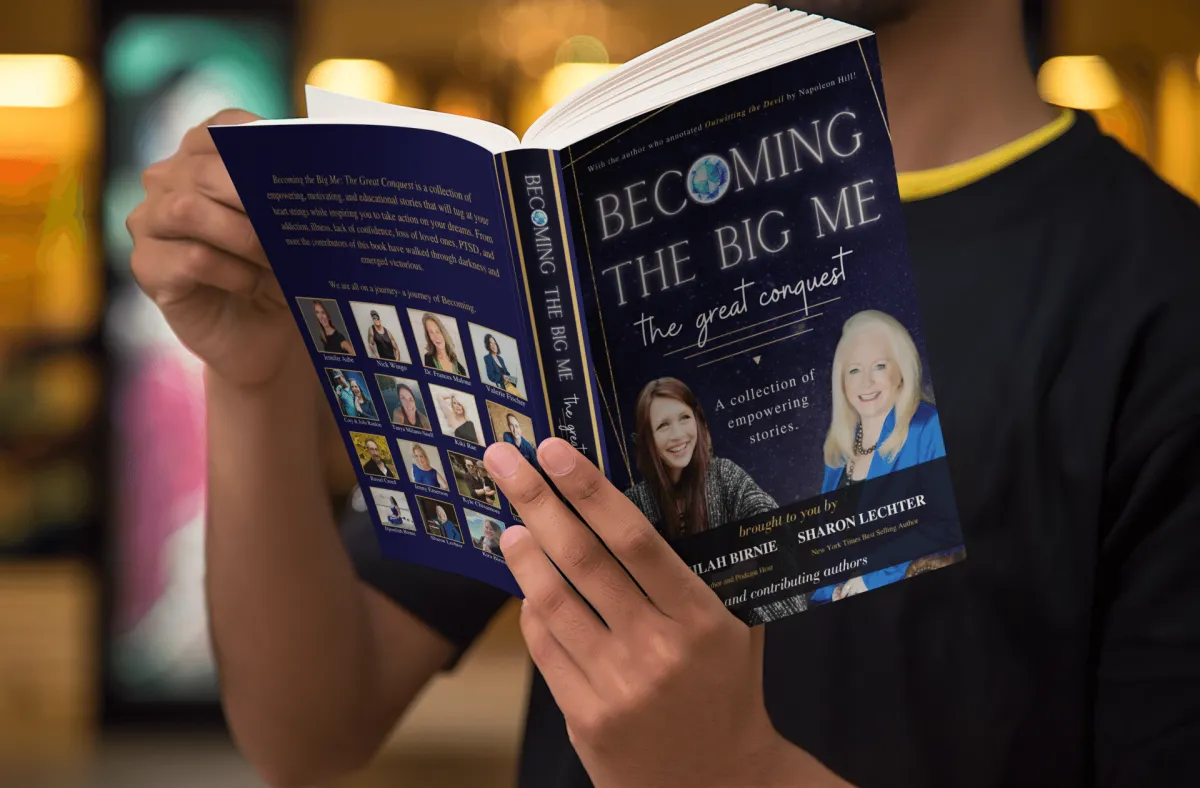 Becoming the Big Me: The Great Conquest by Djemilah Birnie, Sharon Lechter, Nick Wingo, Dr. Frances Malone, Jenny Emerson, Russell Creed, Jennifer Aube, Kyle Chisamore, Valerie Fischer, Cory & JoJo Rankin, Peter Neilson, Kiki Rae, Tanya Milano-Snell, Dannah Macalinga, and Kira Birnie.