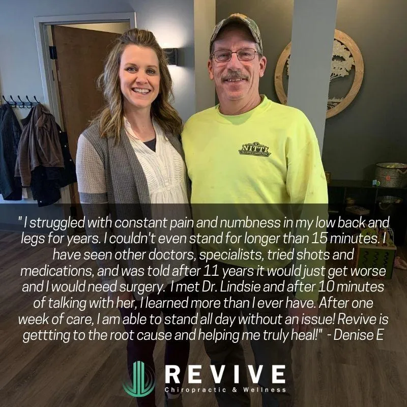 Revive Chiropractic Testimonial - Denise E
