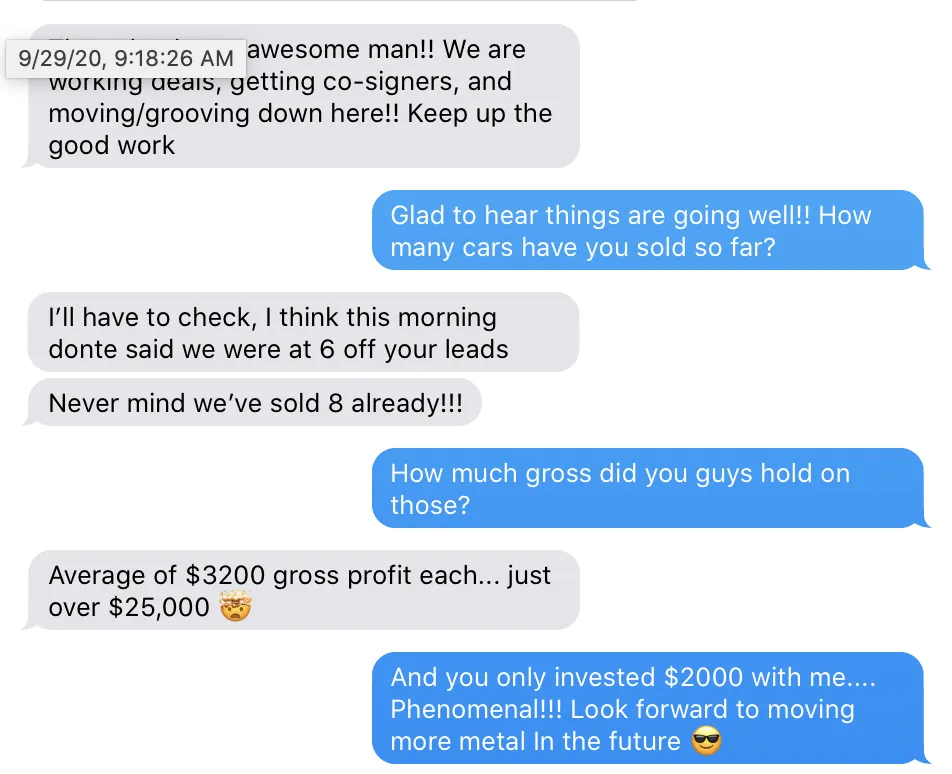 convo car dealer