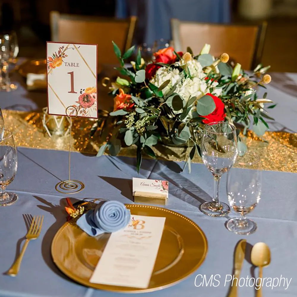 Tompkins Banquet room wedding rehearsal - St Charles, MO 