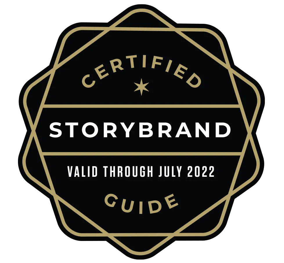 Certified StoryBrand Guide badge