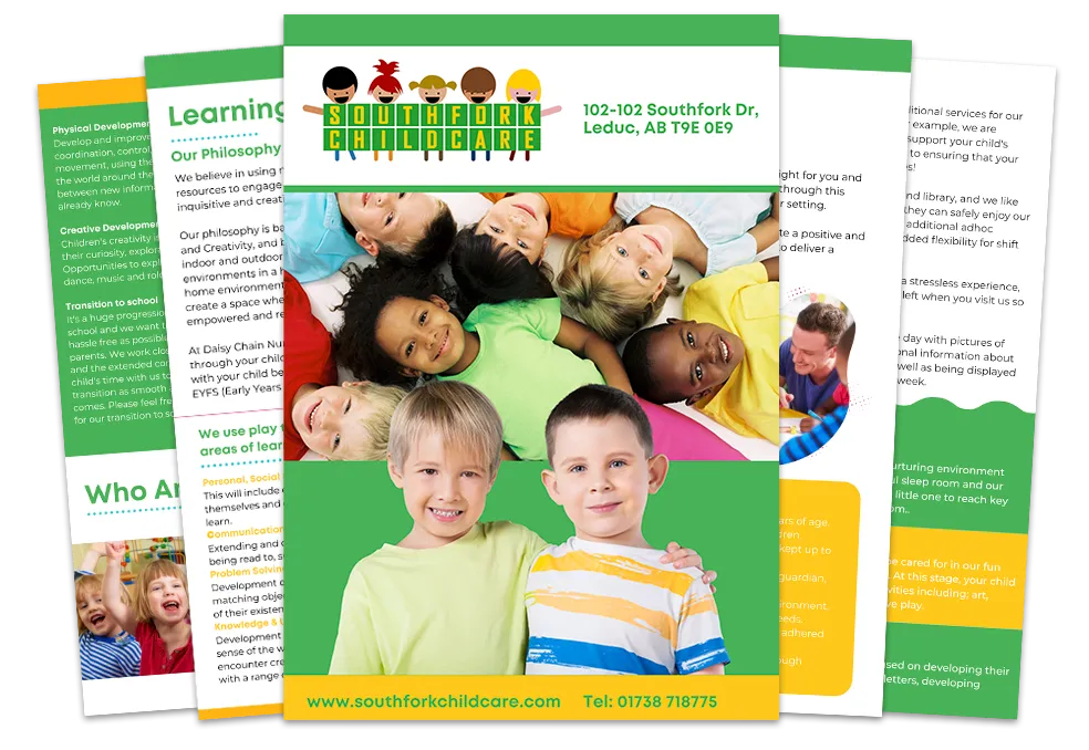 parent pack from Southfork Childcare