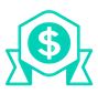 money badge banner icon