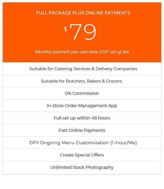 FULL PACKAGE PLUS ONLINE PAYMENTS