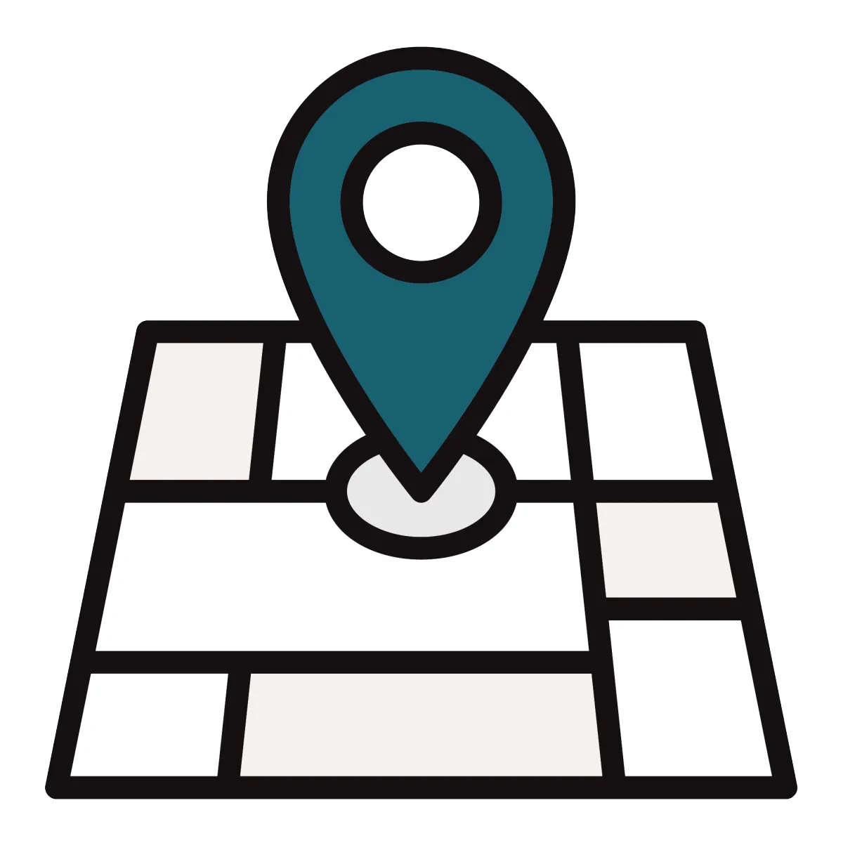 location pin on map icon