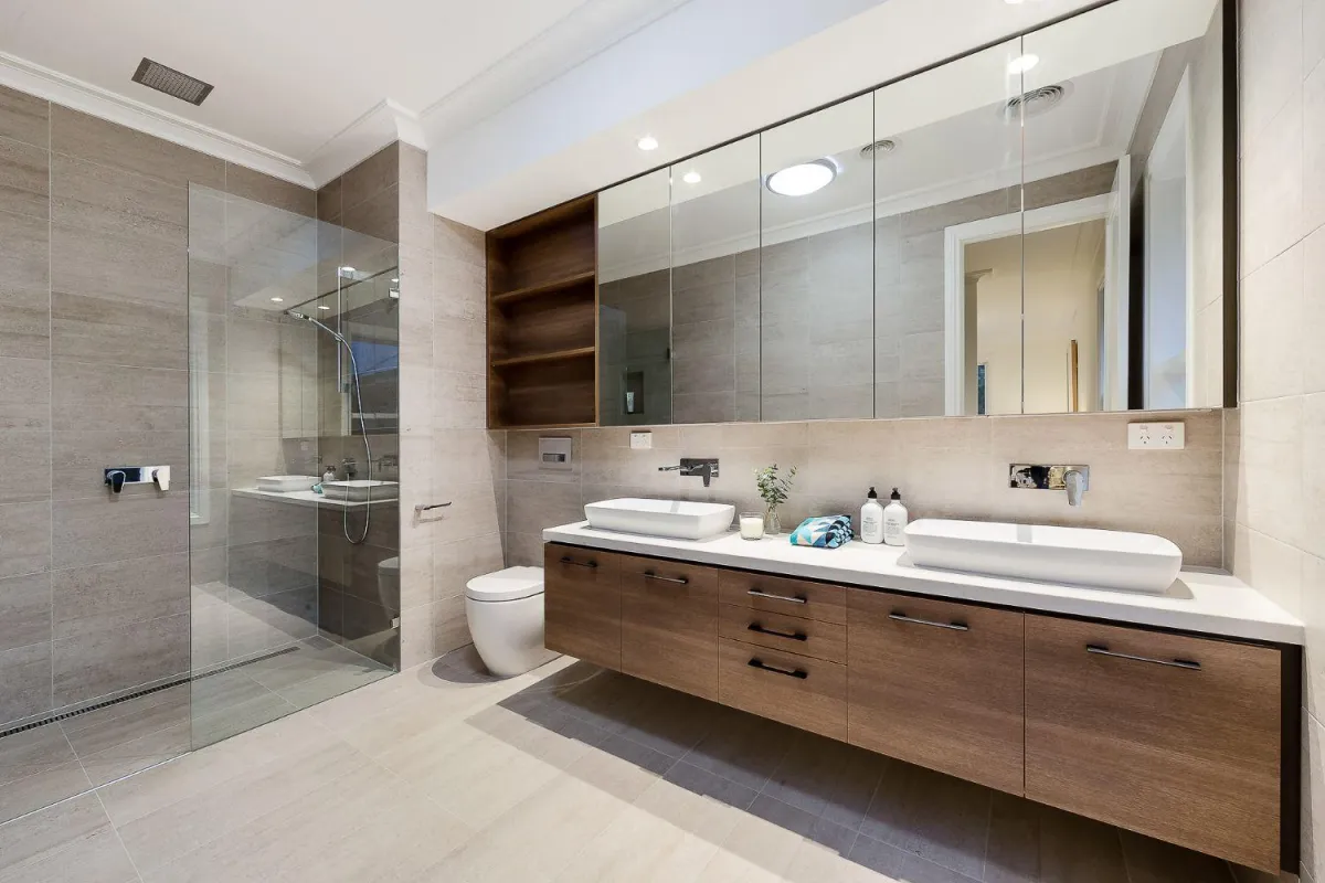 modern bathroom remodel ashurn va