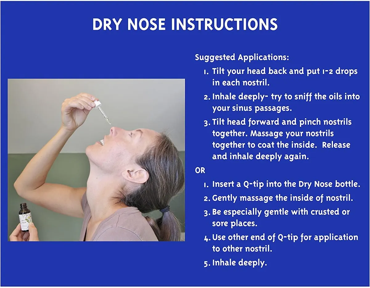 Baraka - Dry Nose Instructions