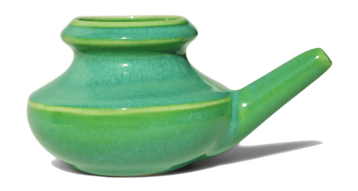 Baraka ceramic Neti Pot