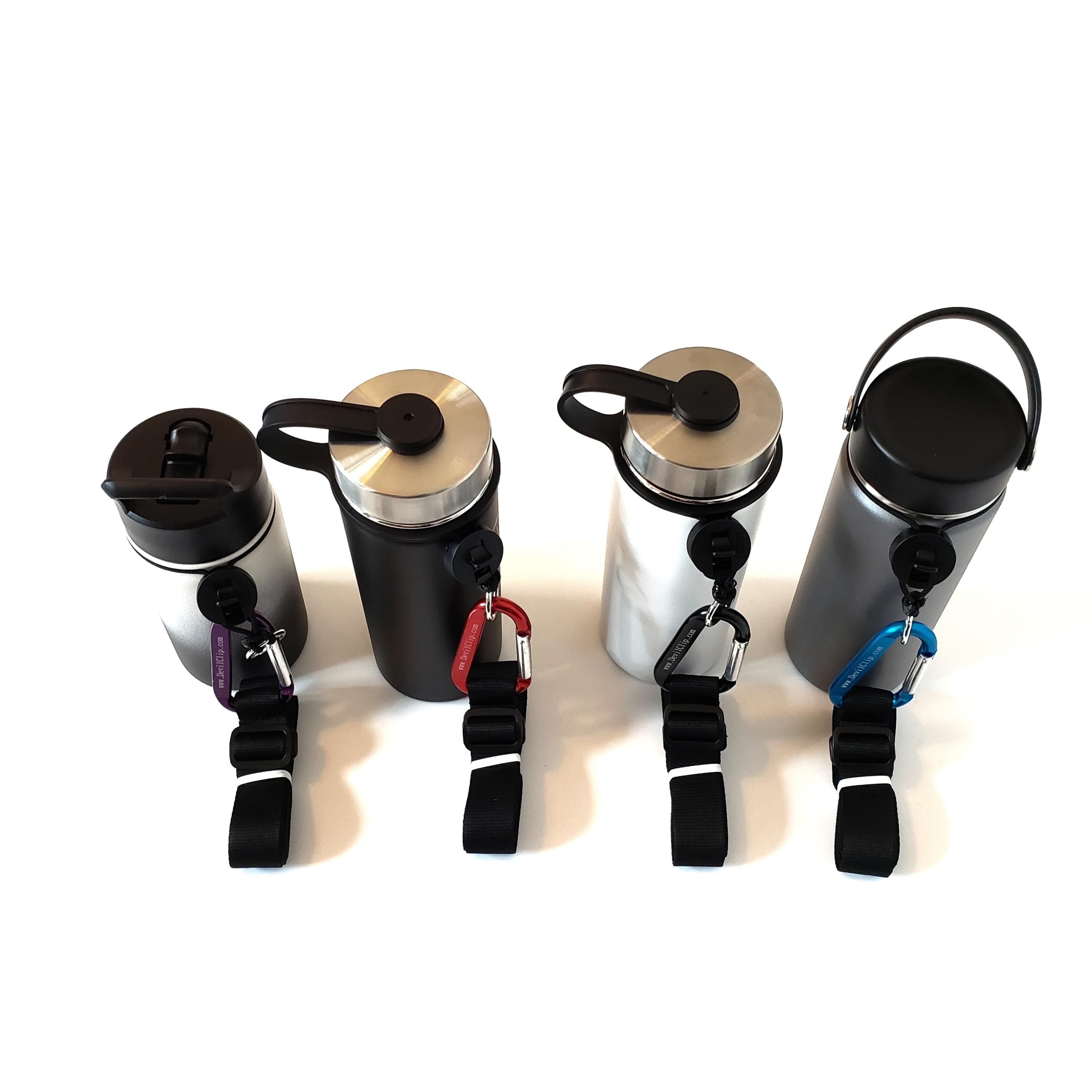 The Cross-Body Devil Clip Water Bottle Carabiner