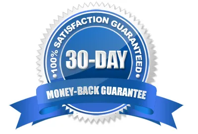 30 Day- 100% Money Back Guarantee