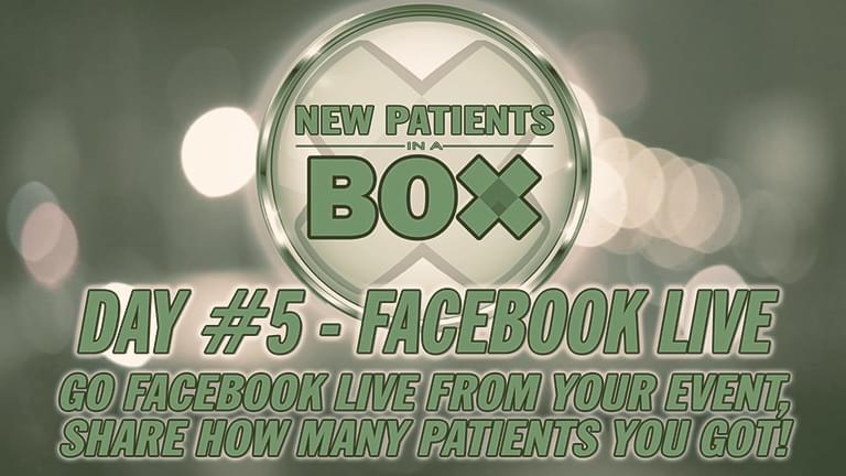 Day 5 of New Patients In A Box