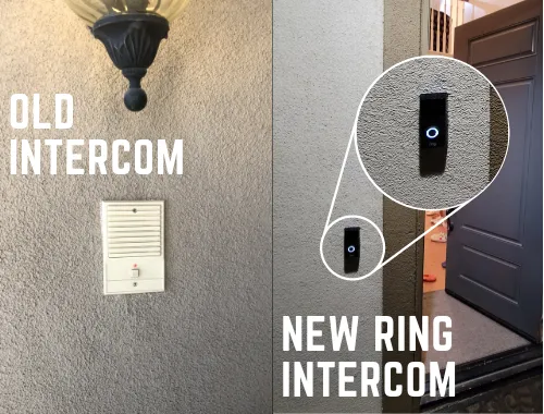 RING Intercom Installation - Hauk Security