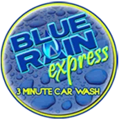 Blue Rain Car Wash Logo