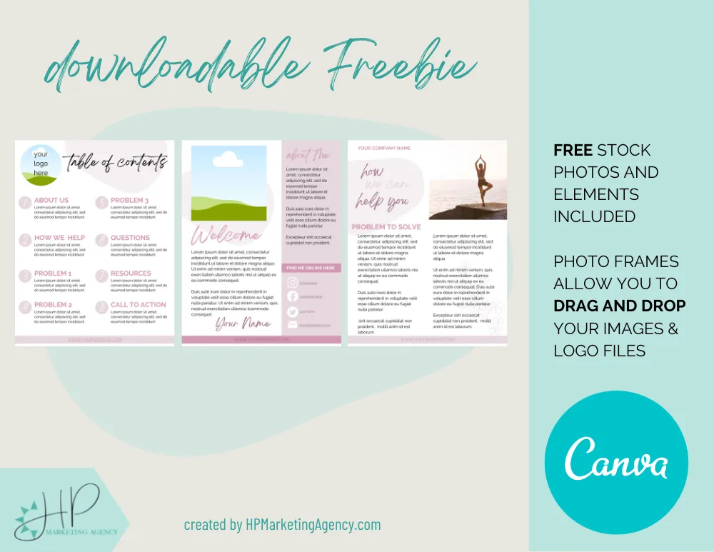 canvas template ebook bonus 