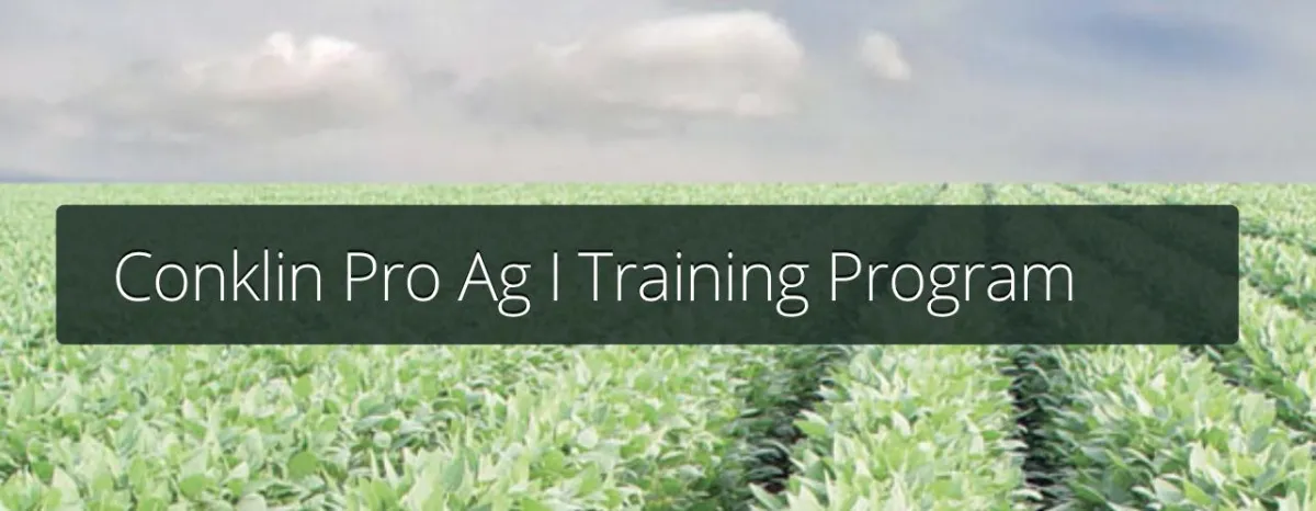 Conklin Pro AG Training Programs