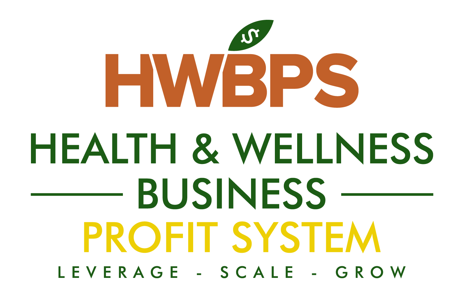 Health & Wellness Business Profit Systems - Leverage, Scale, Grow Your Business Podcast Page logo