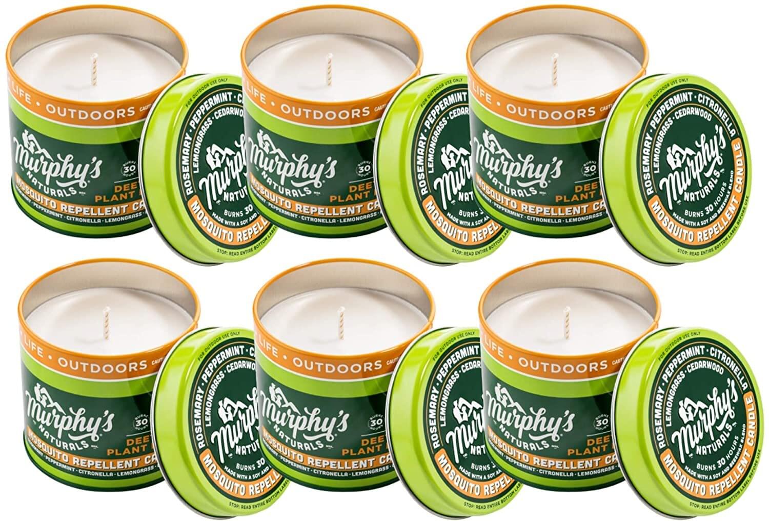 by 6 of the best mosquito repellent candles