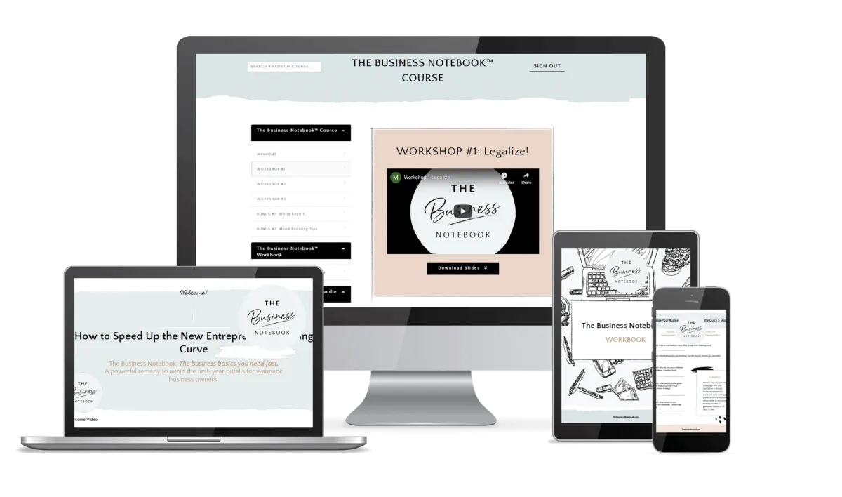 The Business Notebook Course