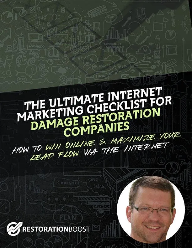 The Ultimte Internet Marketing Checklist for Damage Restoration Companies