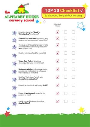 free guide Alphabet House Nursery