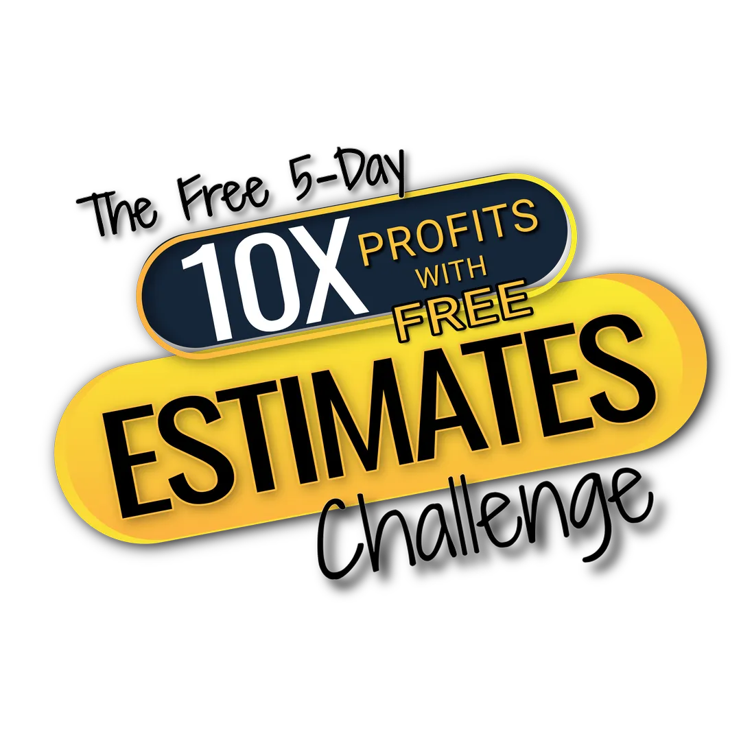 10x Profits With Free Estimates Logo