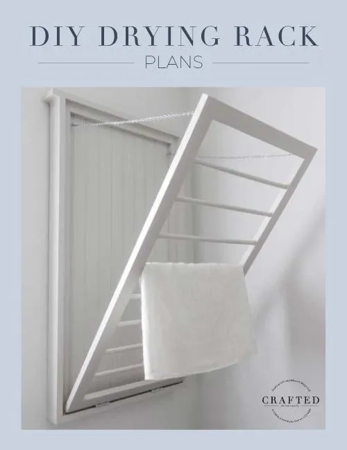 FoldDown Drying Rack Printable Plans