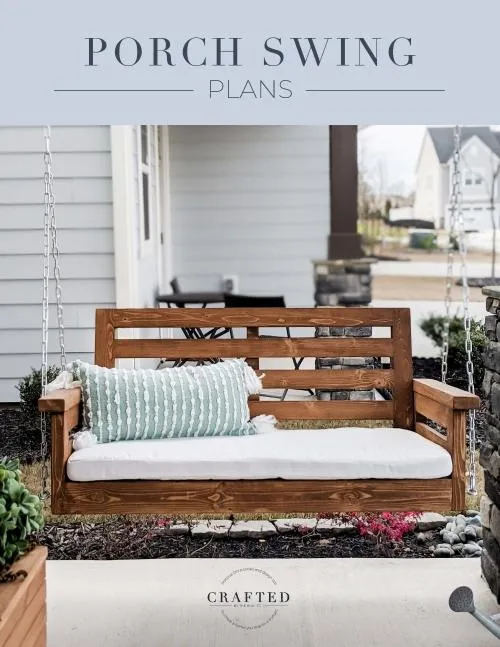 Porch Swing Printable Plans