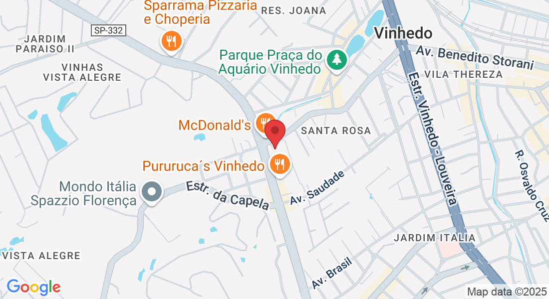 Av. Benedito Storani, 1425 - Loja 3, Torre 1 - Res. Aquário, Vinhedo - SP, 13284-002, Brasil
