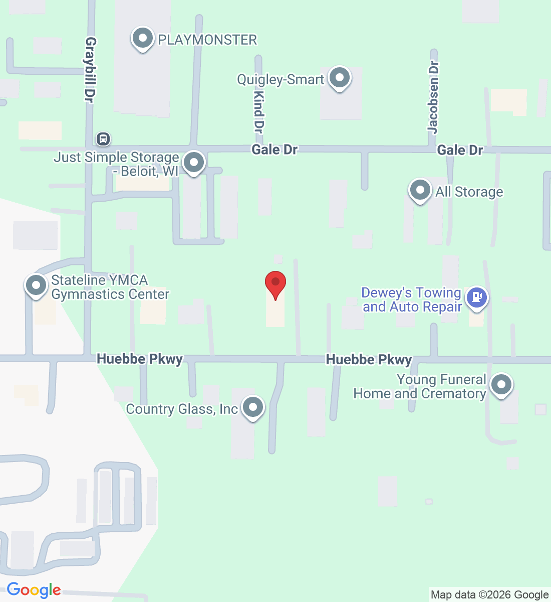 1517 Huebbe Pkwy suite f, Beloit, WI 53511, EE. UU.