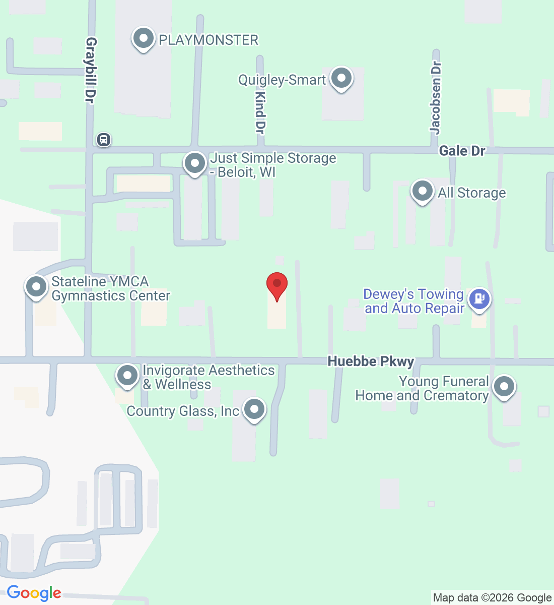 1517 Huebbe Pkwy suite f, Beloit, WI 53511, EE. UU.