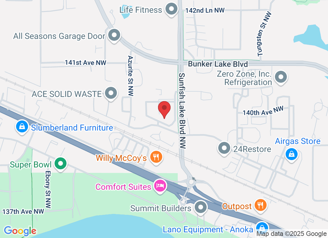 14000 Sunfish Lake Blvd NW, Ramsey, MN 55303, USA