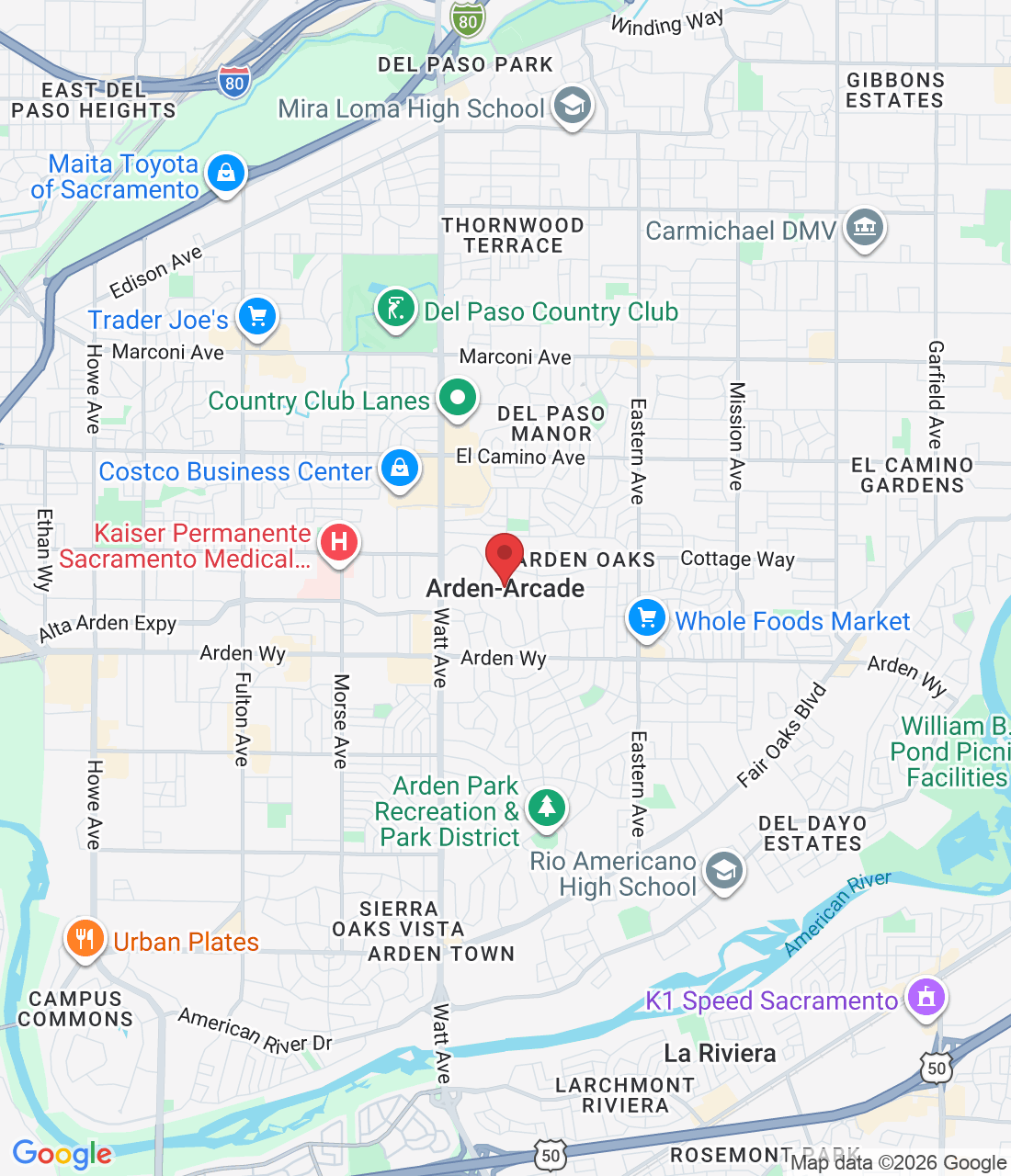 Arden-Arcade, CA, USA