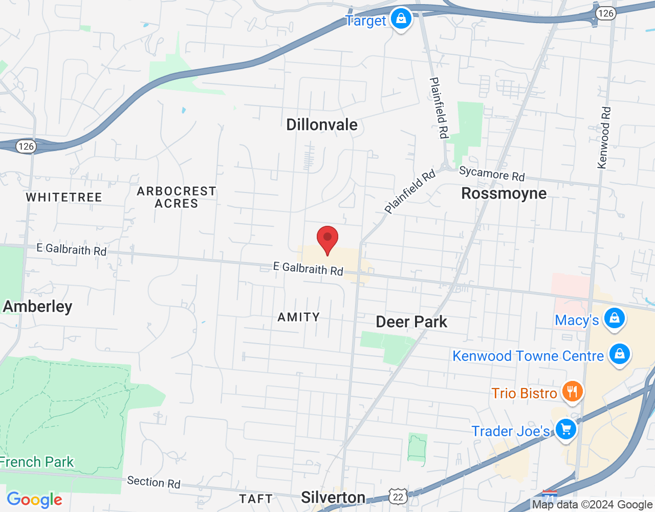 4010 E Galbraith Rd, Cincinnati, OH 45236, USA