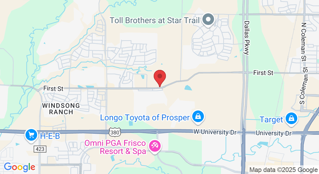 2770 W First St Suite 10, Prosper, TX 75078, USA