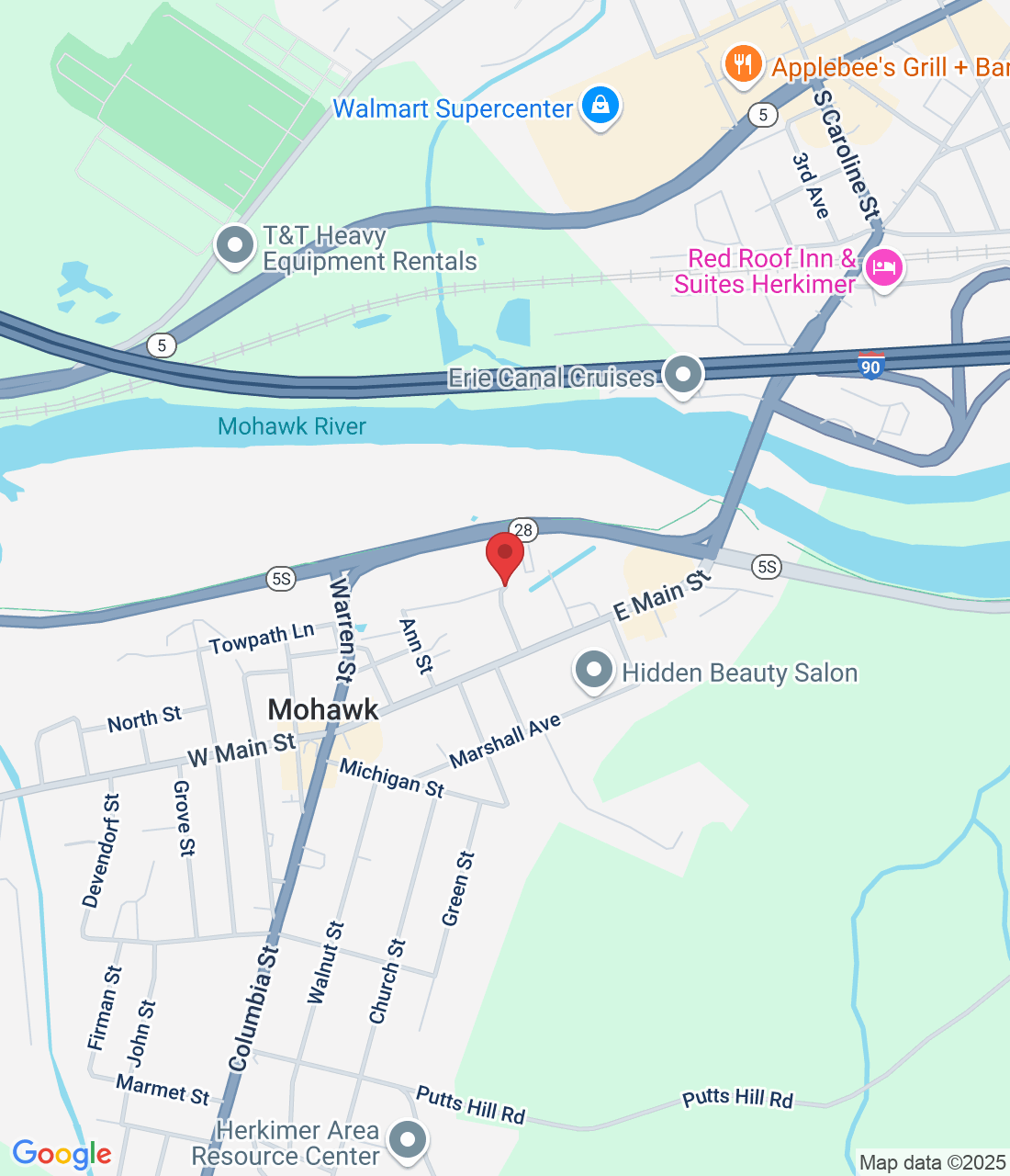 123 New York St, Mohawk, NY 13407, USA
