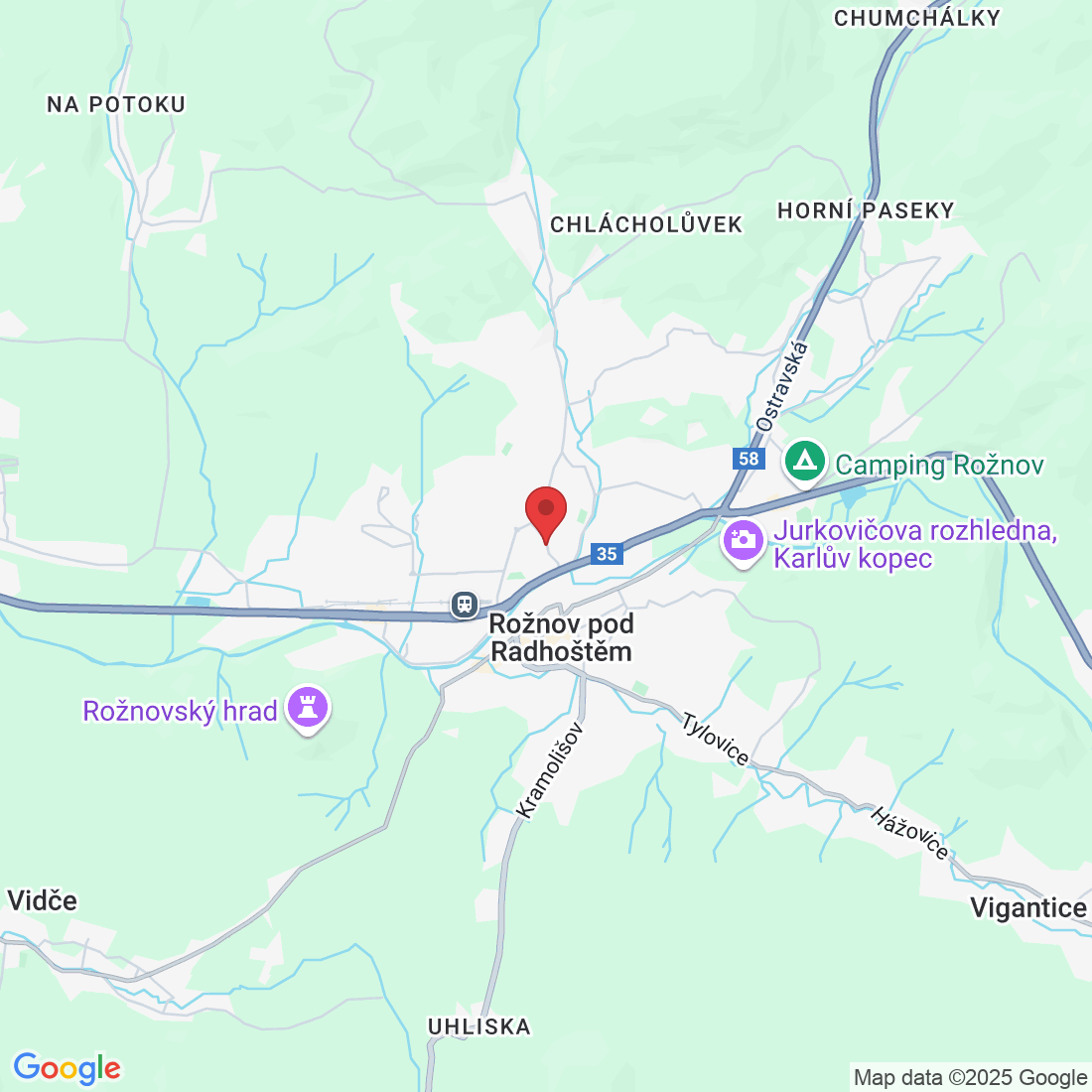 Bezručova 211, 756 61 Rožnov pod Radhoštěm-Rožnov pod Radhoštěm 1, Česko