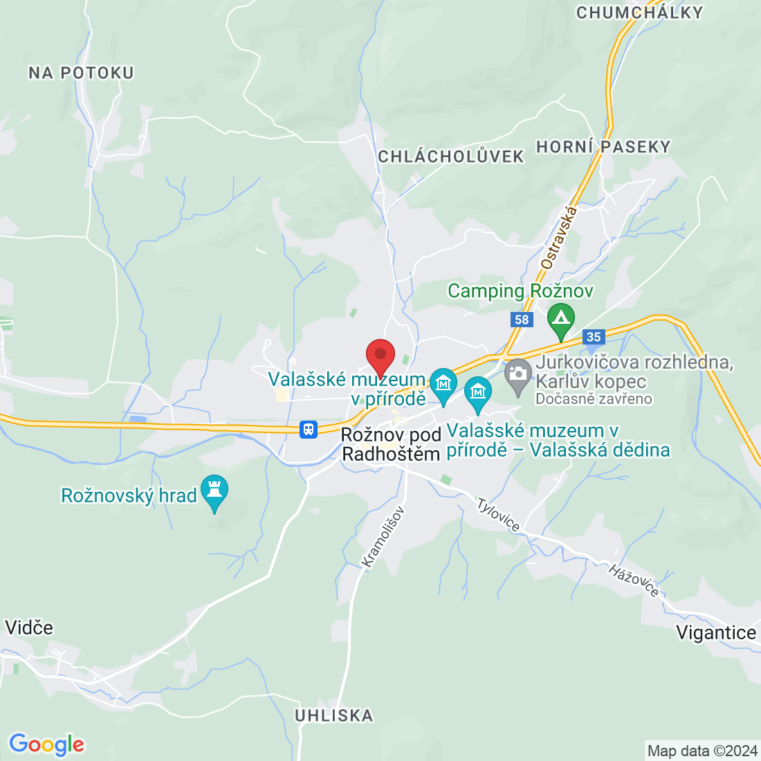Bezručova 211, 756 61 Rožnov pod Radhoštěm-Rožnov pod Radhoštěm 1, Česko